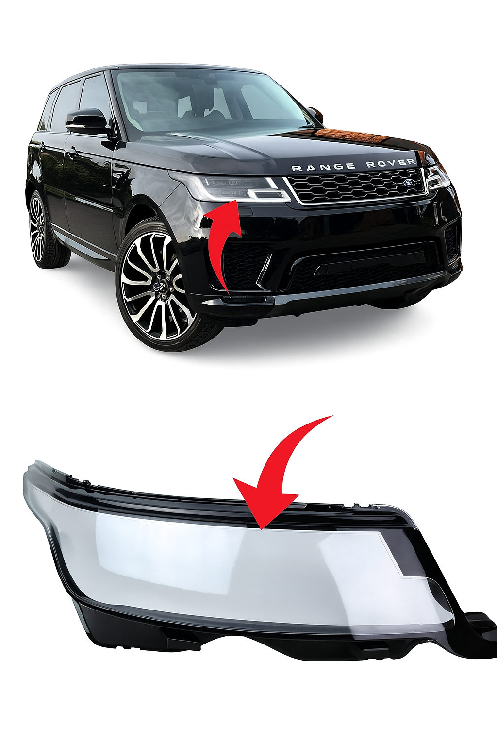 LR116466 FAR CAMI SAG RANGE ROVER SPORT 2018 ve Üzeri