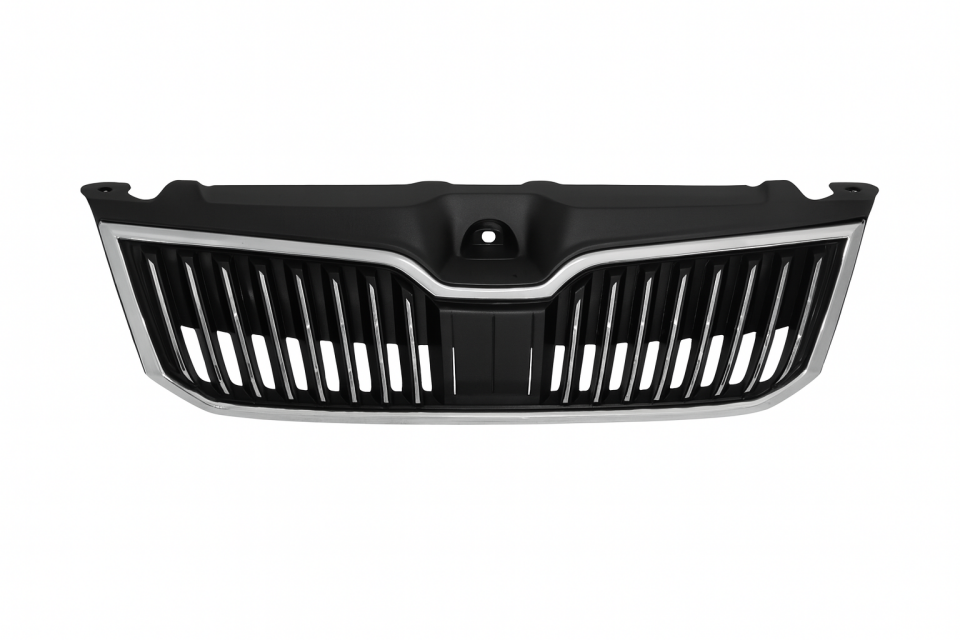 3V0853653B FOD/3V0853761 2ZZ ÖN PANJUR KROM ÇİZGİLİ KROM ÇERCEVE ÜST PLASTİK BİRLİKTE RADARLI SUPERB 2015-2019