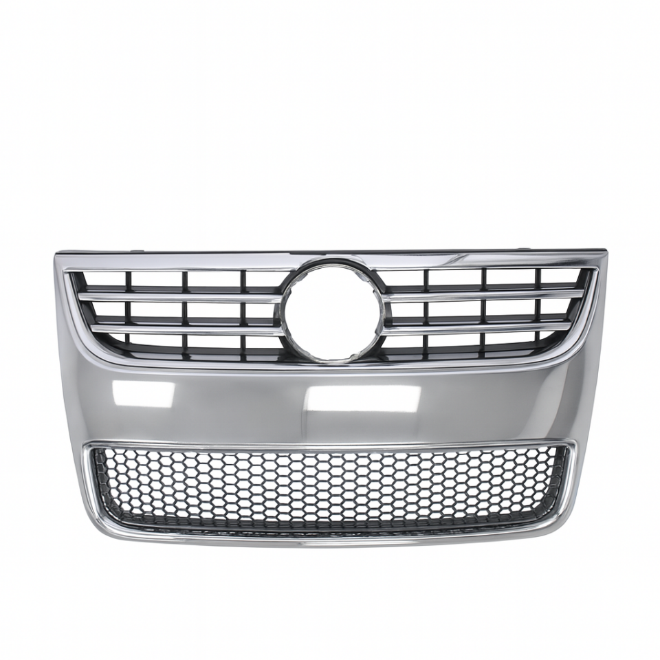 7L6853651J 3Q7 ÖN PANJUR MAT KROM ÇERÇEVE SATEN SİYAH KOMPLE TOUAREG 07-10