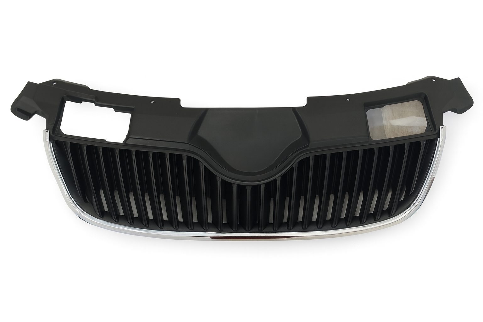 5J0853668B 9B9/5J0853607A 2ZZ ÖN PANJUR KROM ÇERCEVE ÜST PLASTİK BİRLİKTE MAT SİYAH  FABİA 2007-2010