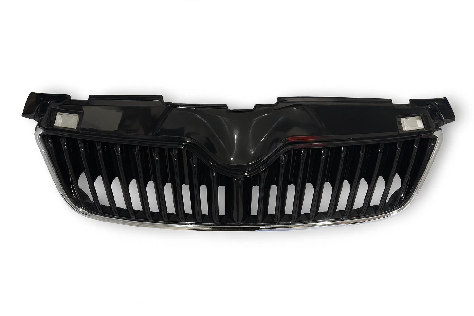 5J0853668C 9B9/5J0853607A 2ZZ ÖN PANJUR KROM ÇERCEVE ÜST PLASTİK BİRLİKTE SATEN SİYAH  FABİA 2011-2015