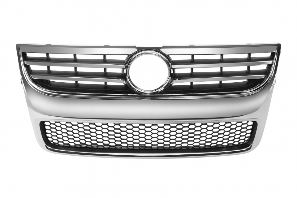 7L6853651K 2ZZ ÖN PANJUR PARLAK KROM ÇERÇEVE SATEN SİYAH KOMPLE TOUAREG 07-10