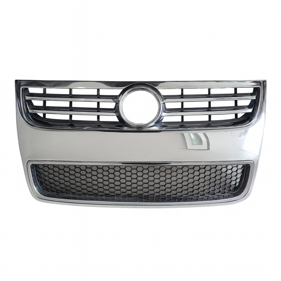 7L6853651H 2ZZ ÖN PANJUR PARLAK KROM ÇERÇEVE PARLAK SİYAH KOMPLE TOUAREG 07-10