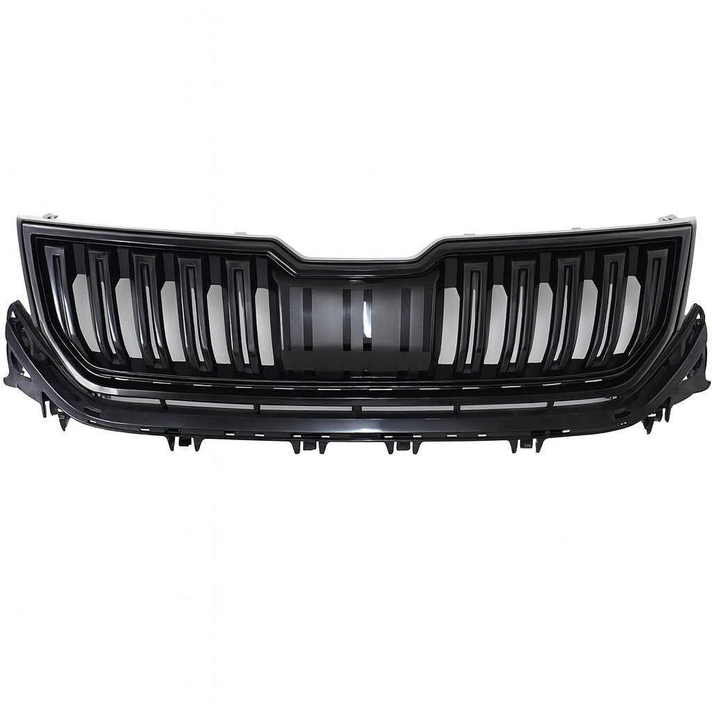 565853653A ZD4/565853761 F9R ÖN PANJUR PARLAK SİYAH ÇERÇEVE SATEN SİYAH  KODİAQ 2017-2023