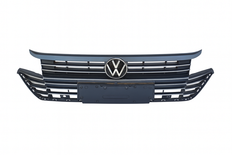 3G8853651H 2ZL ÖN PANJUR KROM ÇİZGİLİ PARLAK SİYAH HİGHLİNE ÇİN TİPİ APP PLAKALIK ARTEON 2017-2024