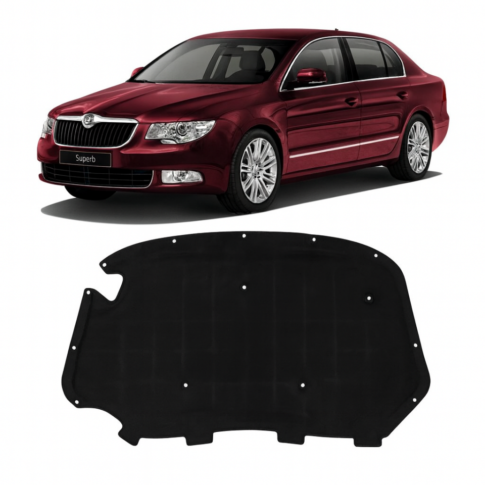 3T0863831 MOTOR KAPUT KEÇESİ KLİPSLİ 1.Kalite-SUPERB 2008 ve Üzeri