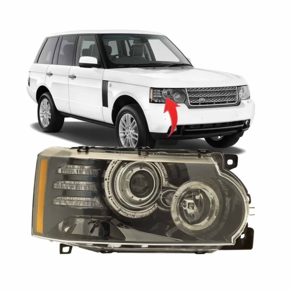 LR010822 FAR SOL KOMPLE LAND ROVER III VOGUE L322 10>12 (BEYINLER UZERINDE, TAK CALISTIR)