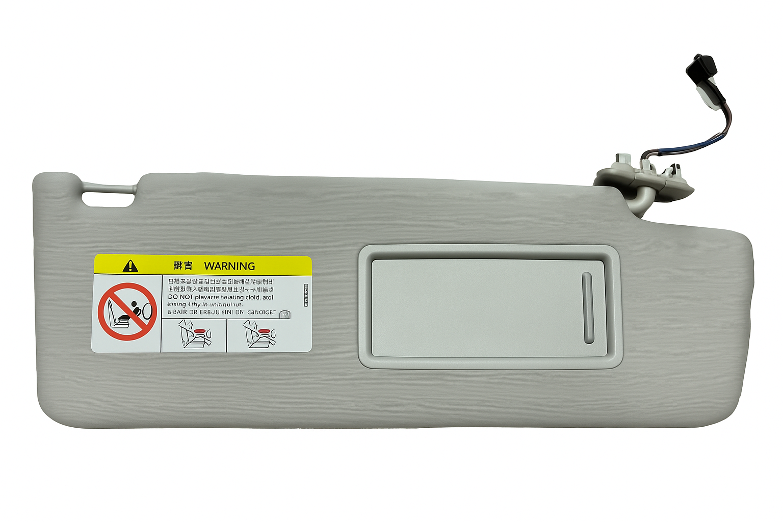 5TA857552 SX4 GÜNEŞLİK SAG GRİ MAKYAJ AYNALI AYNA KORUYUCULU IŞIKLI TIGUAN-KODİAQ 2016-2024