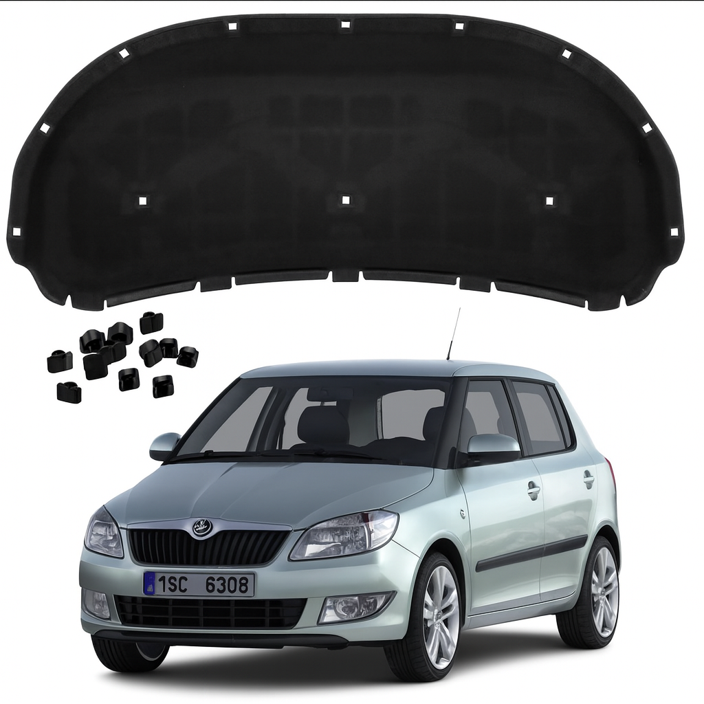 5J0863831 MOTOR KAPUT KEÇESİ KLİPSLİ 1.Kalite-FABİA ROOMSTAR 2007-2015